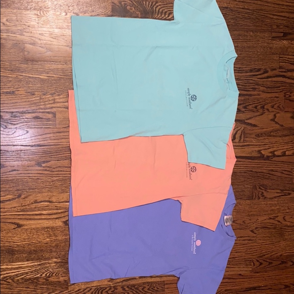 3 women’s Simply Southern t-shirts